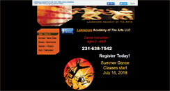 Desktop Screenshot of lakeshoredanceacademy.net